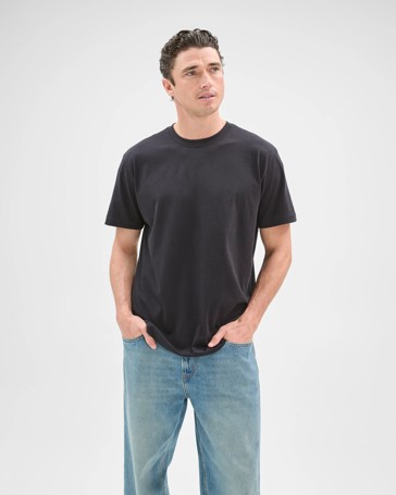 Australian Cotton Curved Hem T-Shirt