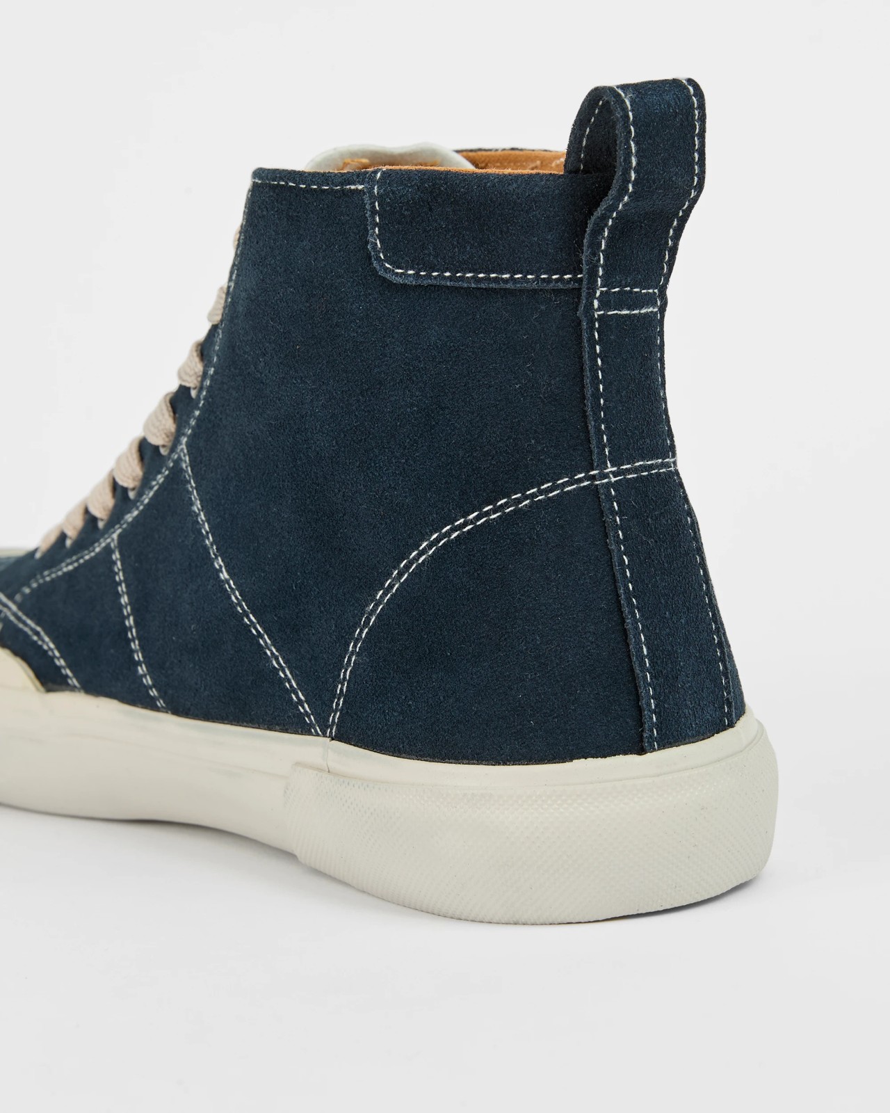 Genuine Suede Leather Hi Top Sneakers 3 of 3
