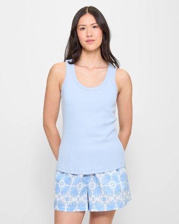 Sleep Shelf Bra Tank Top