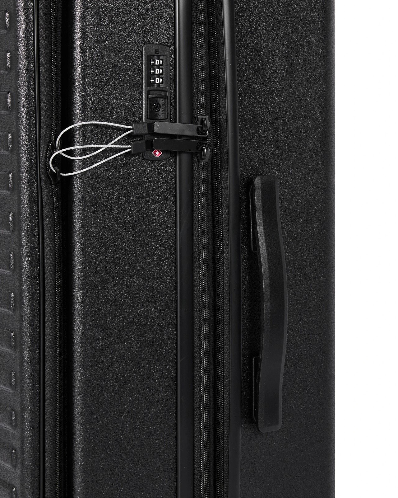 Anko 70cm 2 Way Open Hard Case - Black 6 of 6