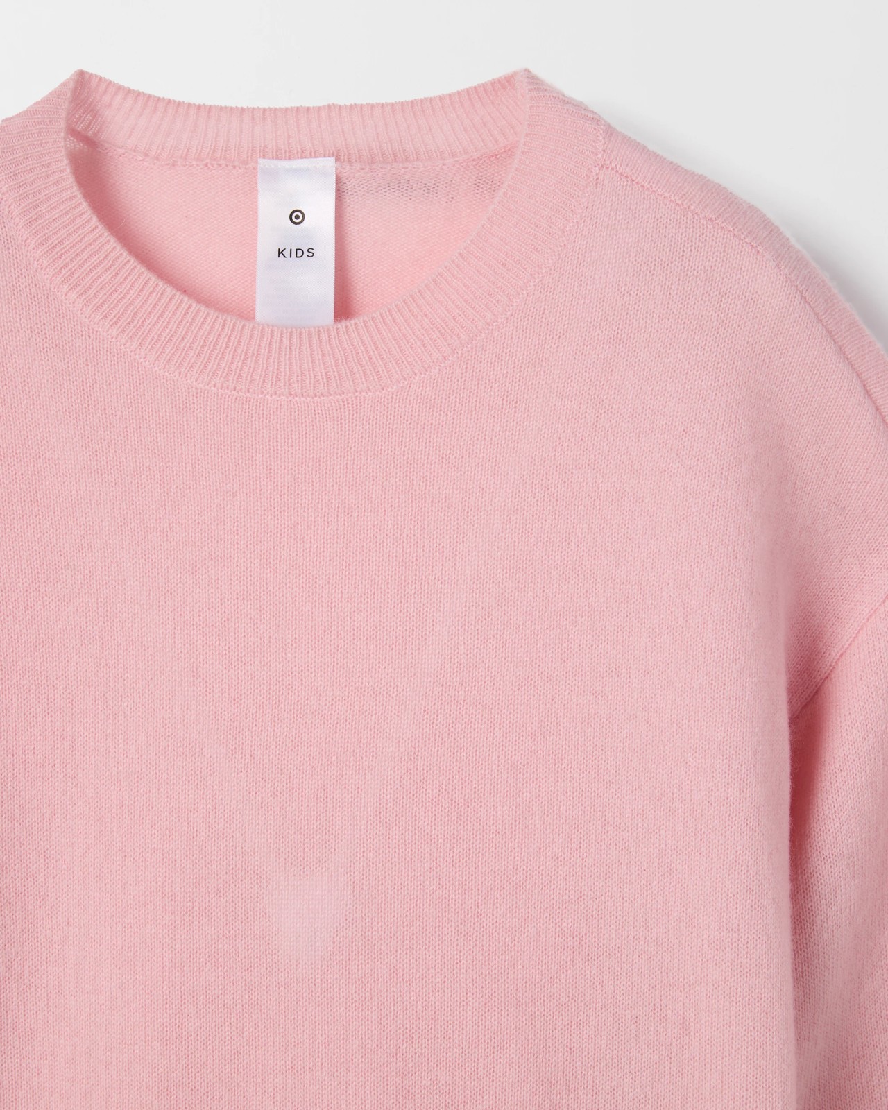 Cashmere Long Sleeve Knit Sweater - Pink 5 of 5
