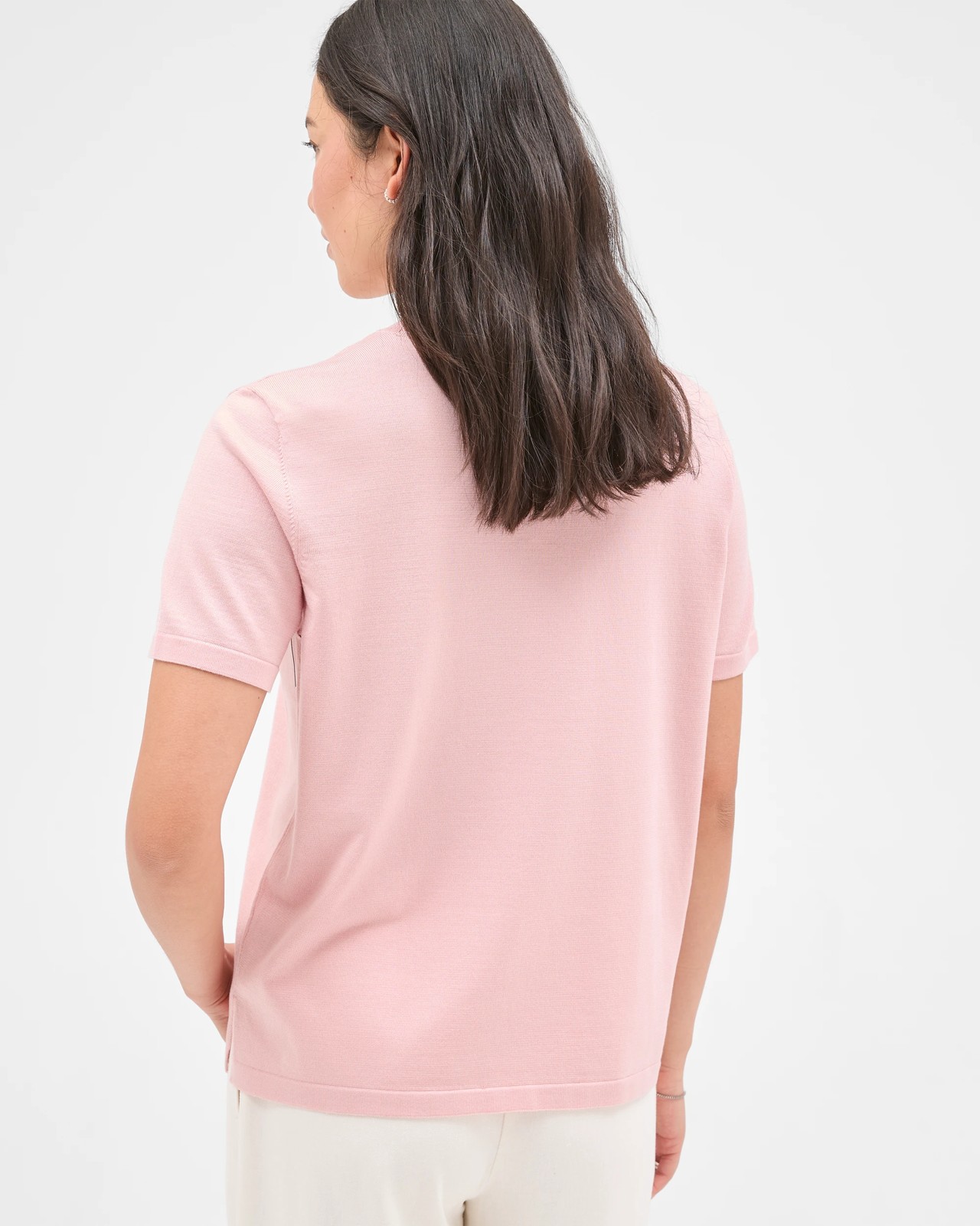 Preview Ultimate Knit Top - Dusty Pink 5 of 5