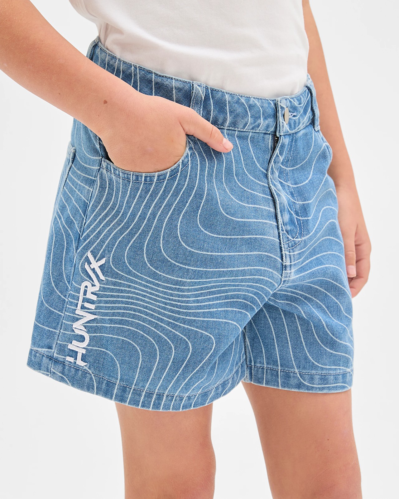 Licensed KPop Demon Hunters Denim Shorts 3 of 5