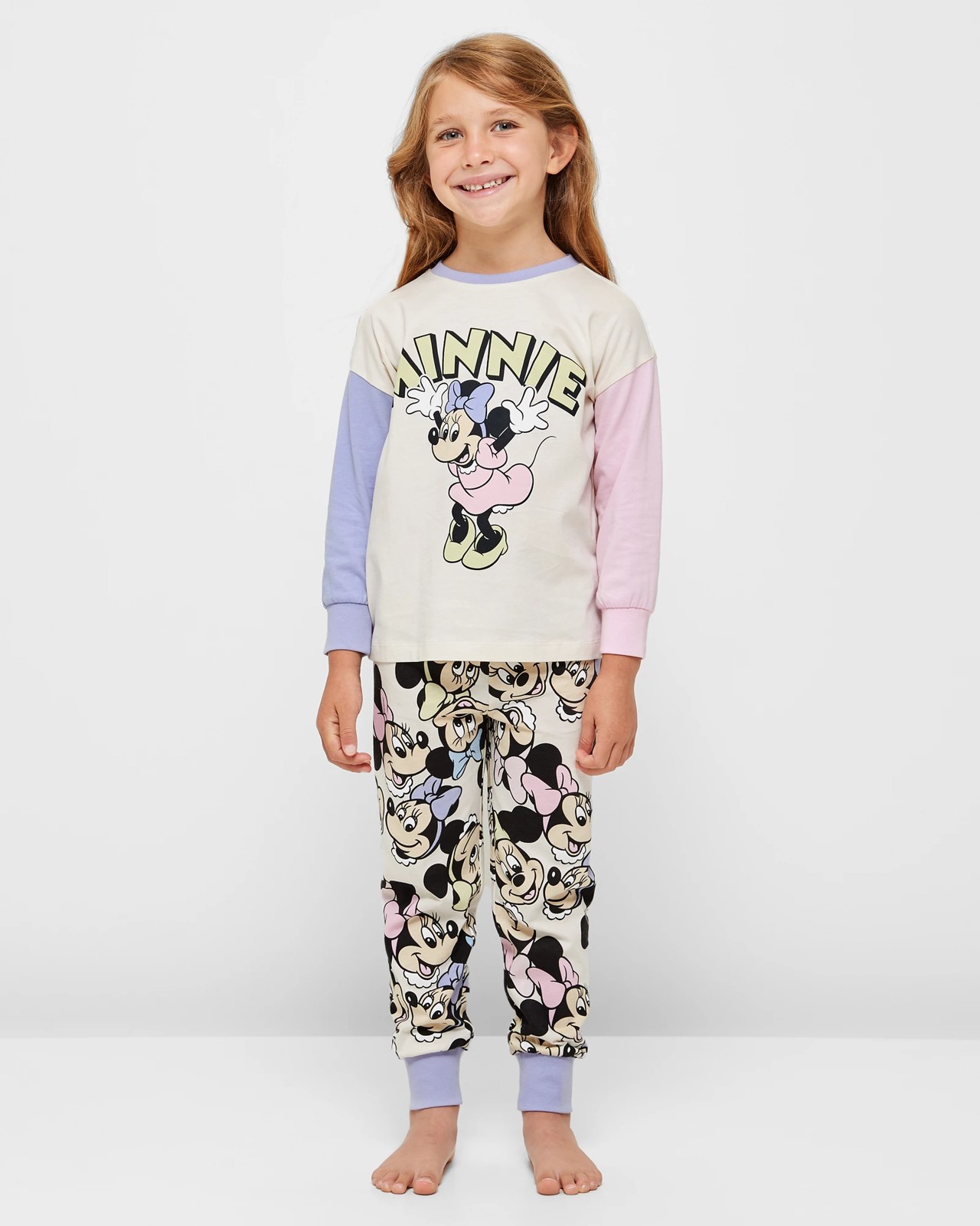 Disney Minnie Mouse Cotton Pyjama Set | Target Australia