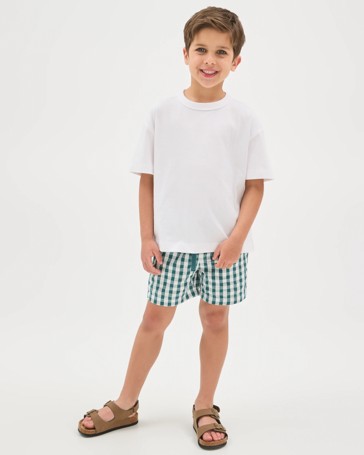 Australian Cotton Seersucker Volley Shorts