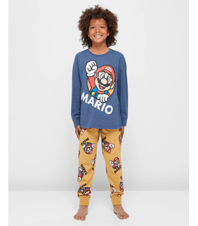 Target mario online pajamas