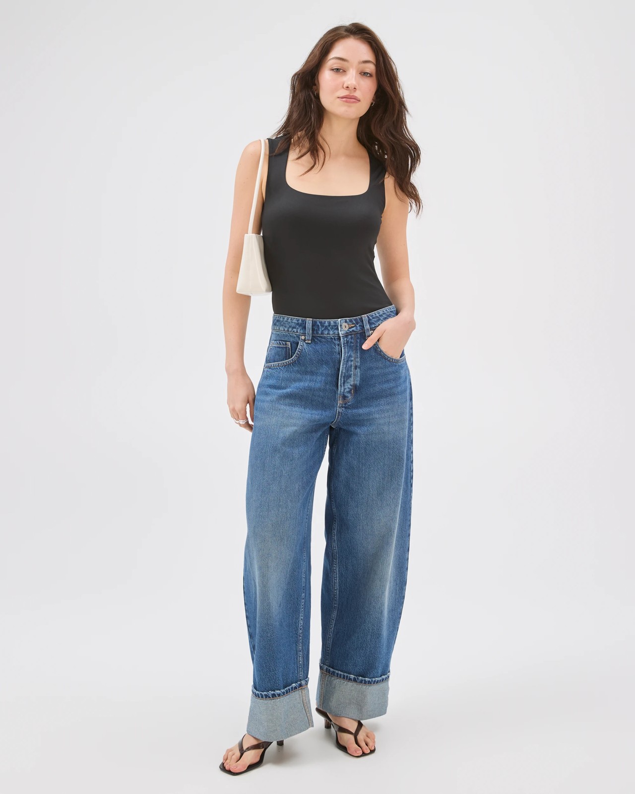 Lily Loves Curved Bodysuit - Black 2 of 5
