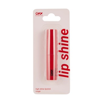 Lip Shine High Shine Lipstick, Rouge - OXX Cosmetics
