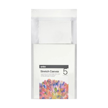5 Pack Stretch Canvas Set - Anko