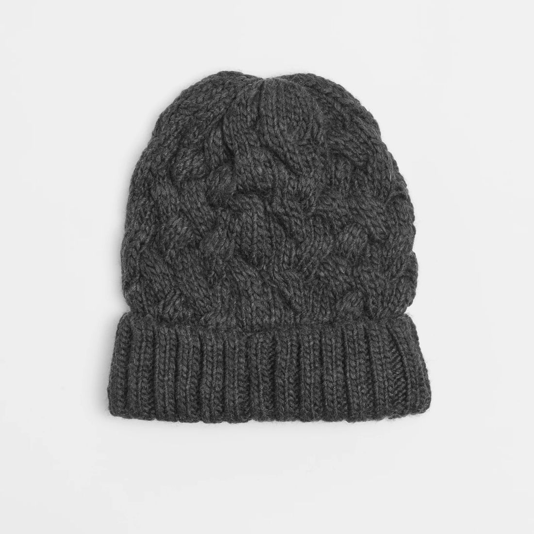 Cable Knit Beanie - Charcoal | Target Australia