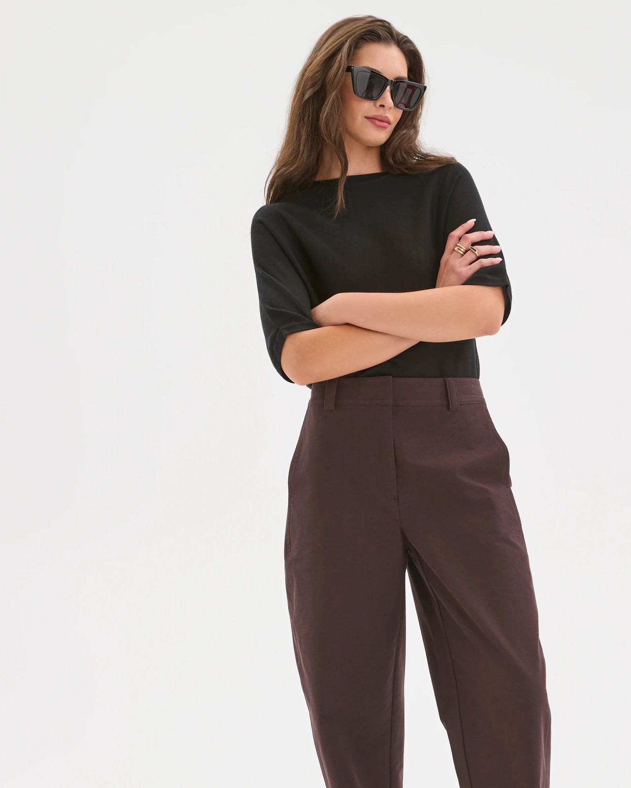Petites Forward Seam Pants 3 of 6