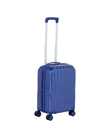 Anko 48cm Lightweight 8 Wheels Hard Case - Blue