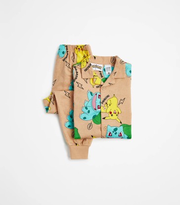 Pokemon Cotton Flannelette Pyjama Set