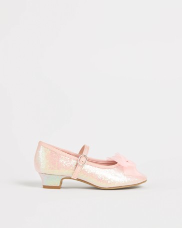 Disney Glitter Heeled Ballet Flats