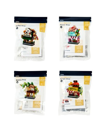 Mini Blocks Building Series: Mini Shop - Assorted