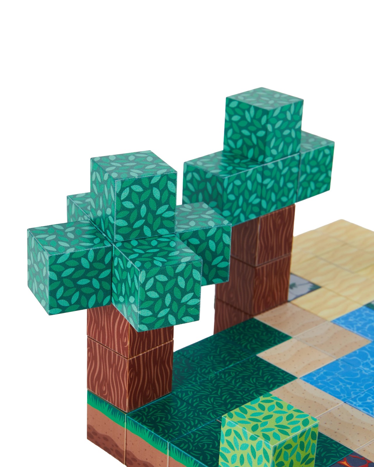 Anko 100 Piece Magnetic Jungle Building Blocks 4 of 5