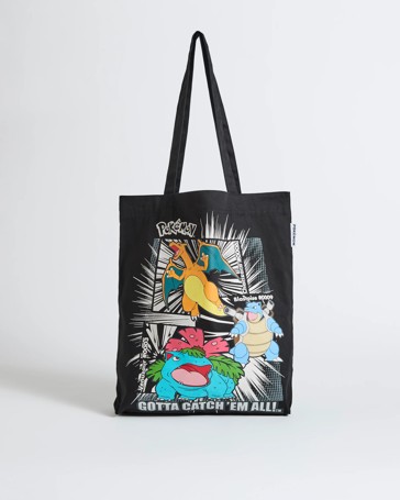 Licensed Pokemon Canvas Tote Bag