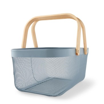 Anko Large Mesh Basket - Blue