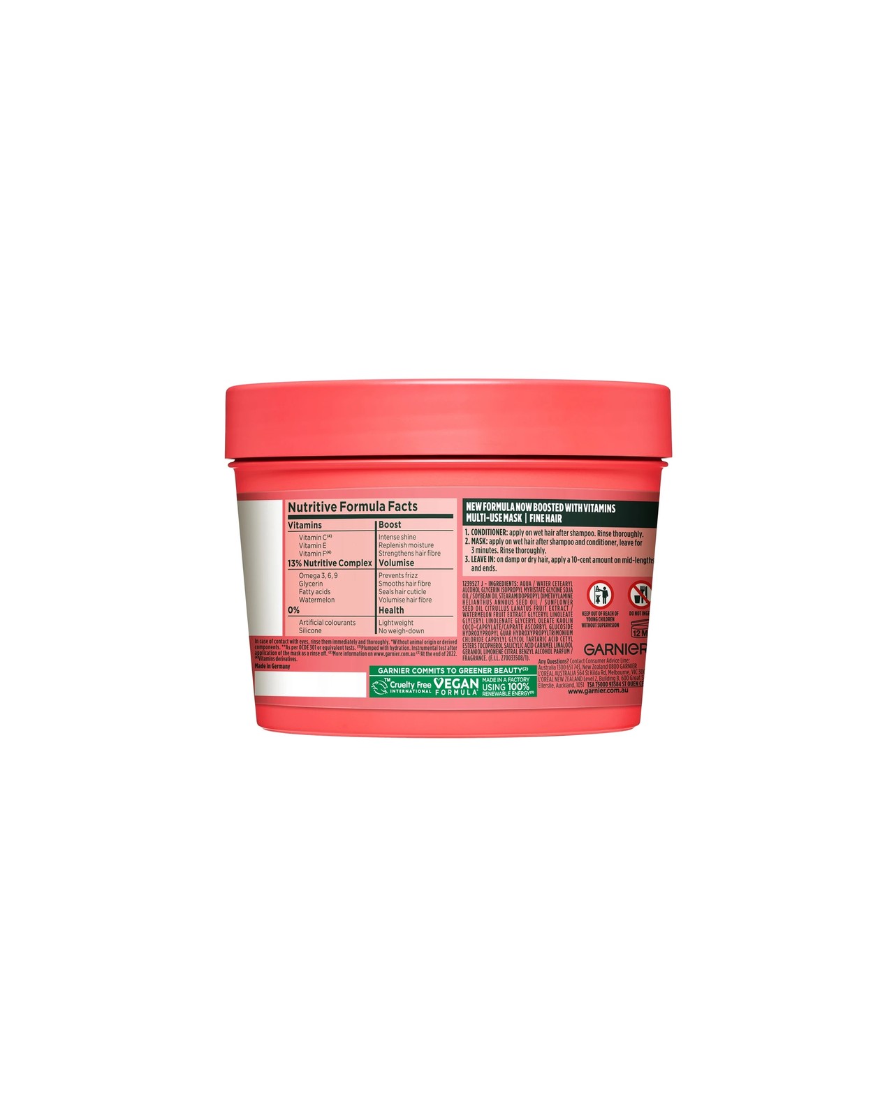 Garnier Fructis Hair Food Watermenlon 390mL 4 of 5