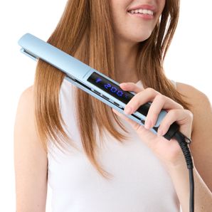 LED Straightener, Blue - Anko product image