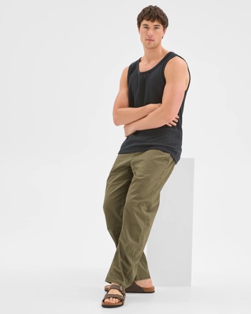 Commons Australian Cotton Barrel Leg Pants