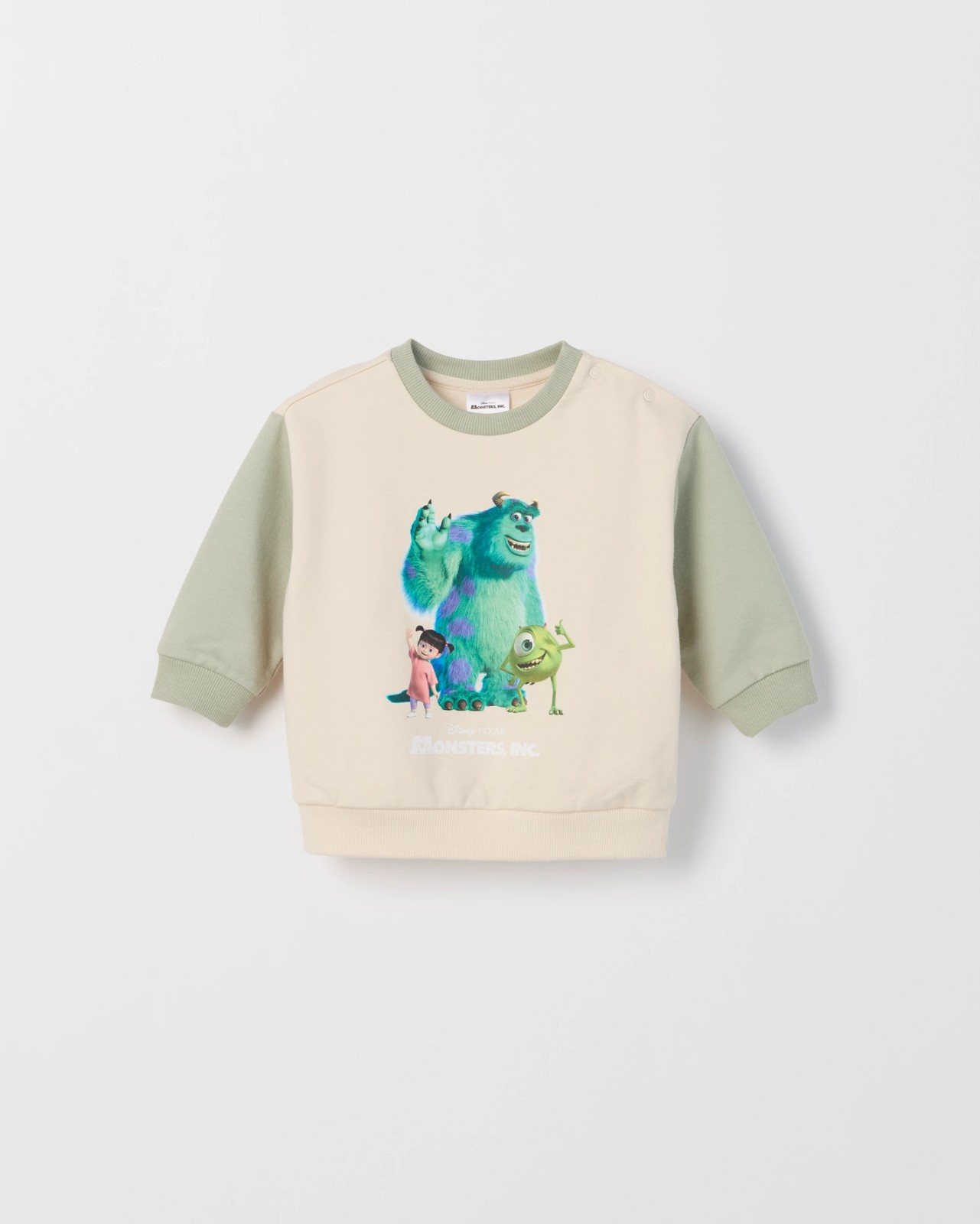 Disney Pixar Monster Inc. Organic Cotton Fleece Jumper 3 of 4
