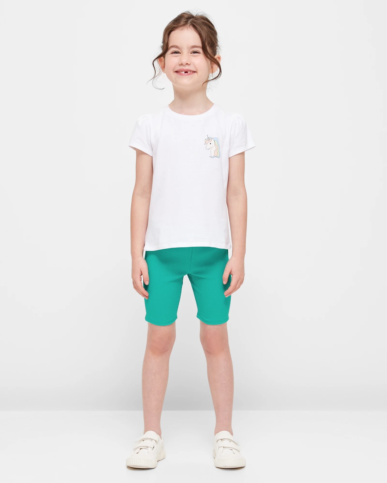 Unicorn T-shirt and Bike Short 2 Piece Set | Target Australia