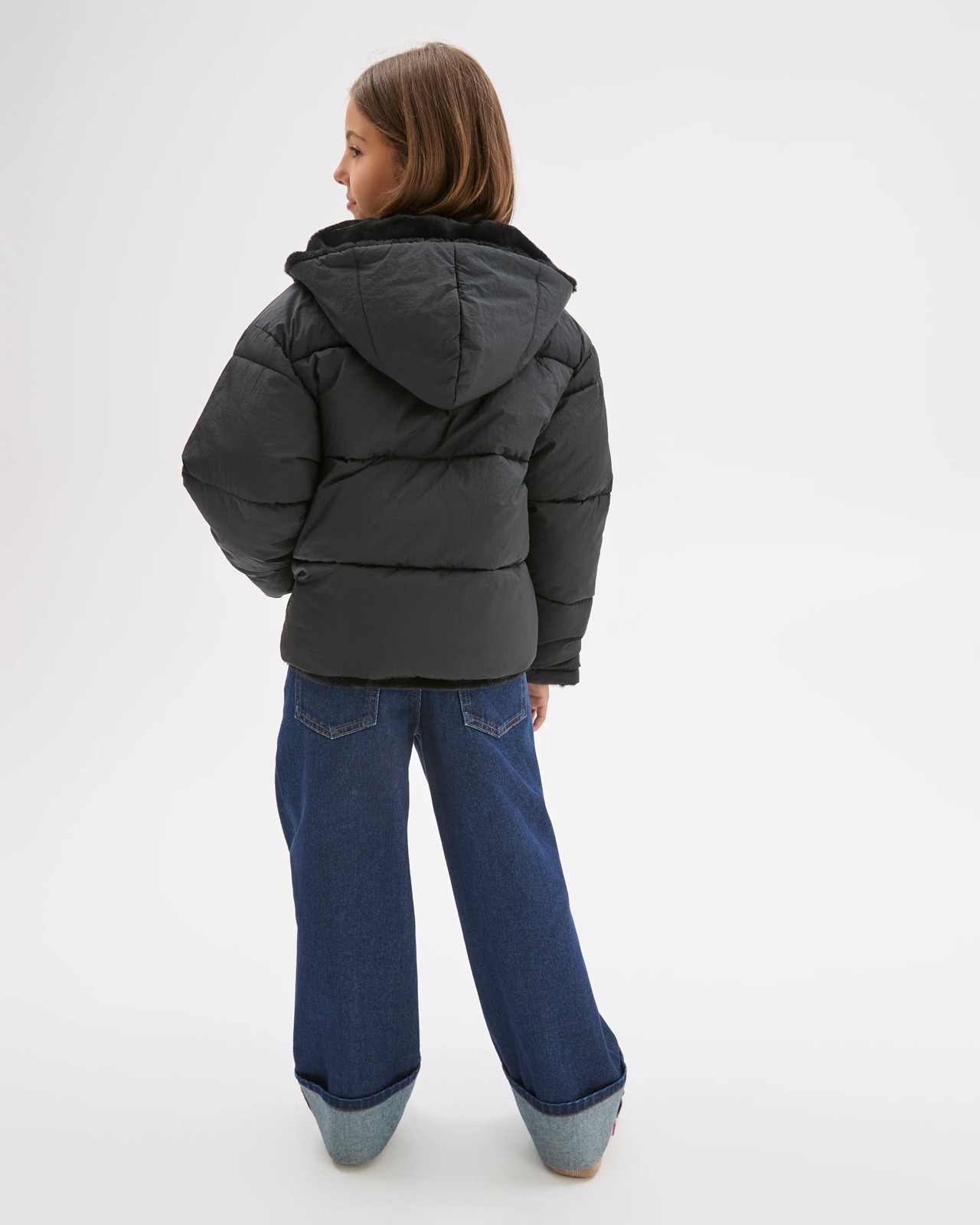 Reversible Hooded Puffer Jacket 4 of 6