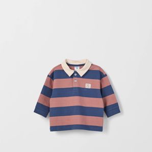 Organic Cotton Baby Long Sleeve Rugby Top product image
