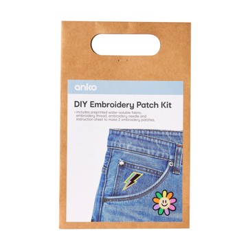 DIY Embroidery Patch Kit - Anko