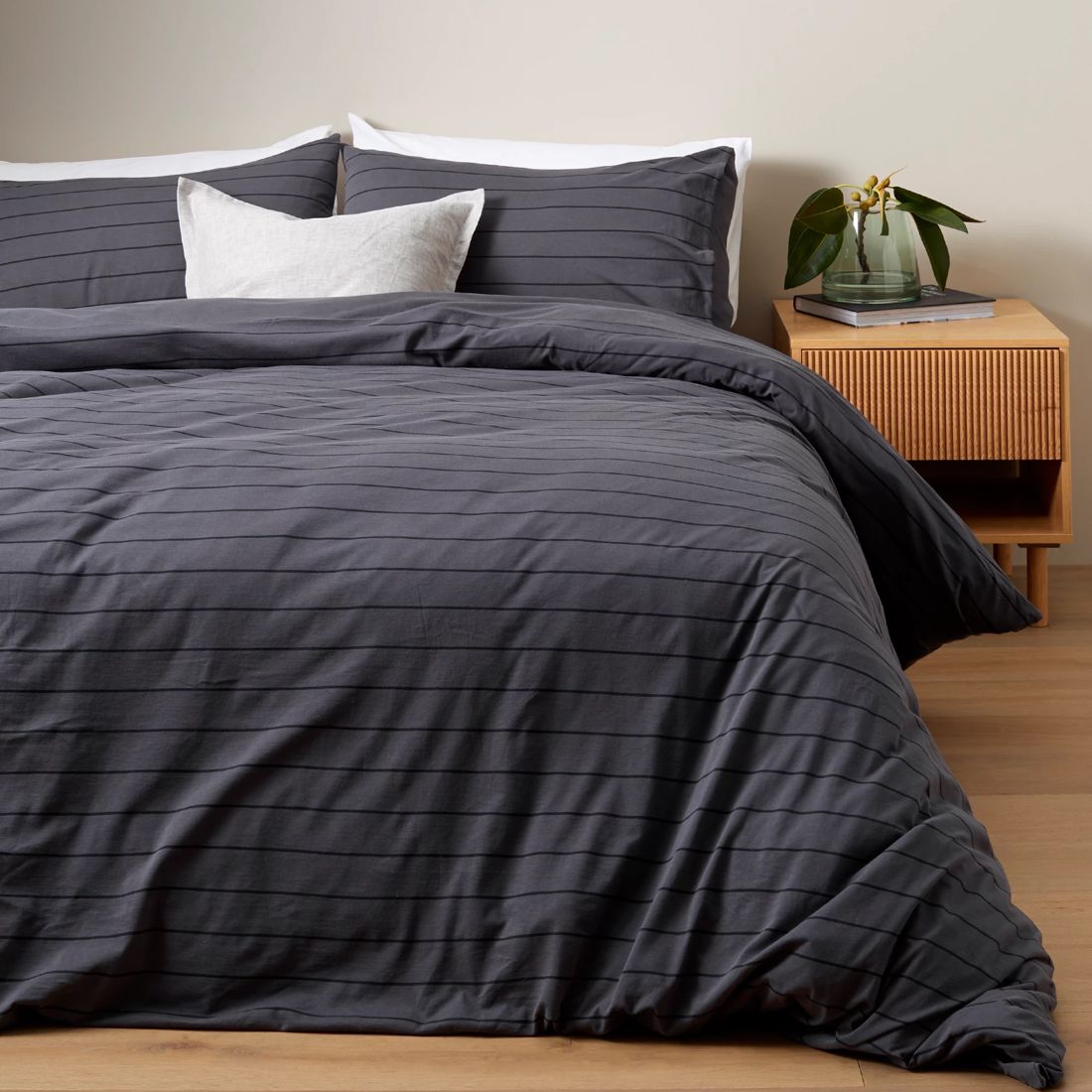 Lucas Stripe Jersey Quilt Cover Set Target Australia