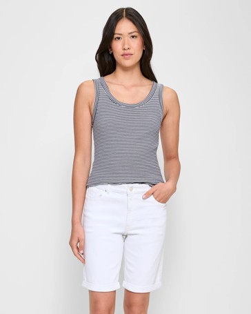 Classic Bermuda Denim Shorts