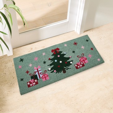Anko Christmas Tree Door Mat - 100cm x 45cm