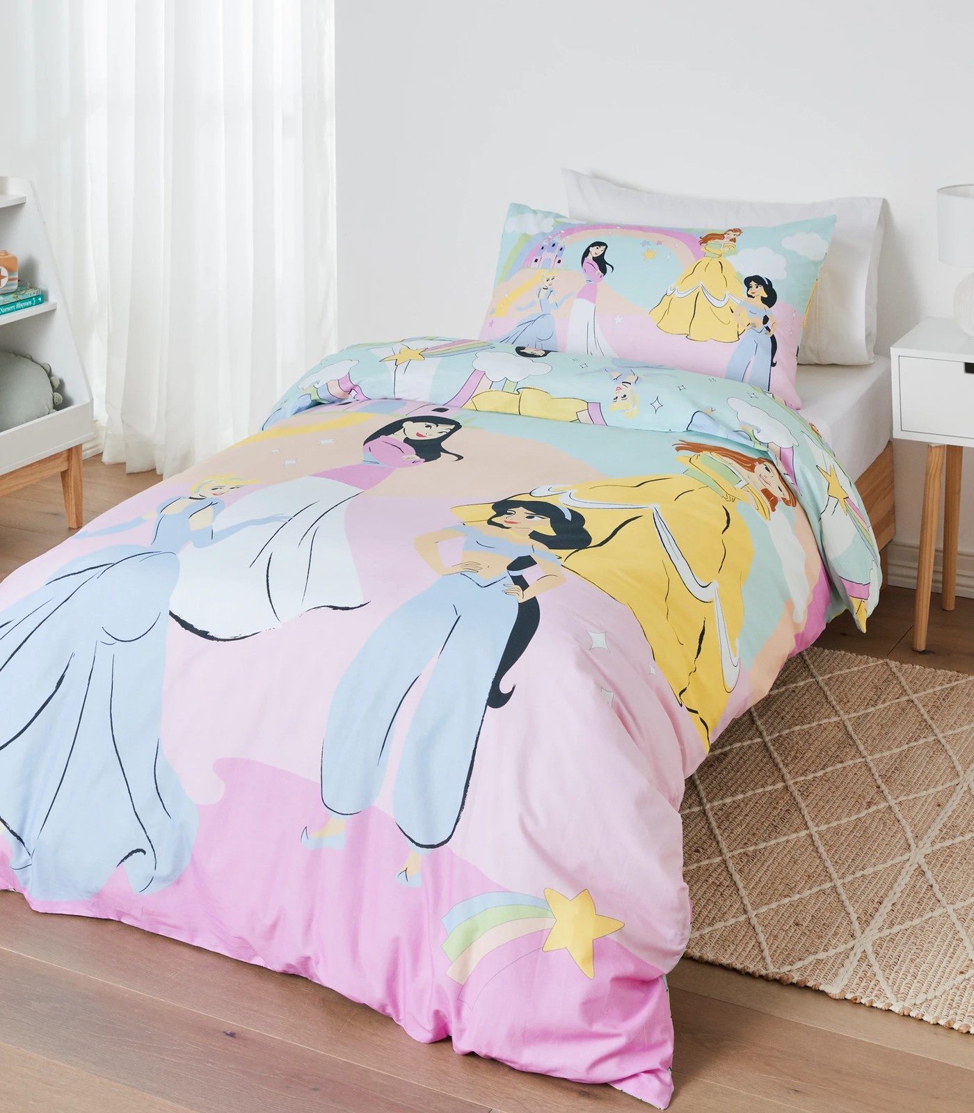 Disney princess double outlet duvet set