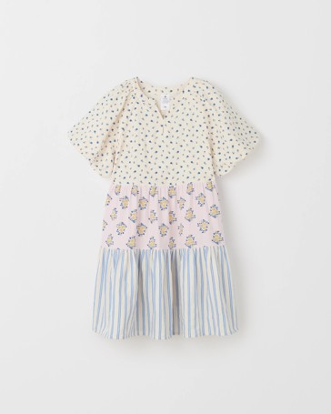 Australian Cotton Woven Tiered Dress