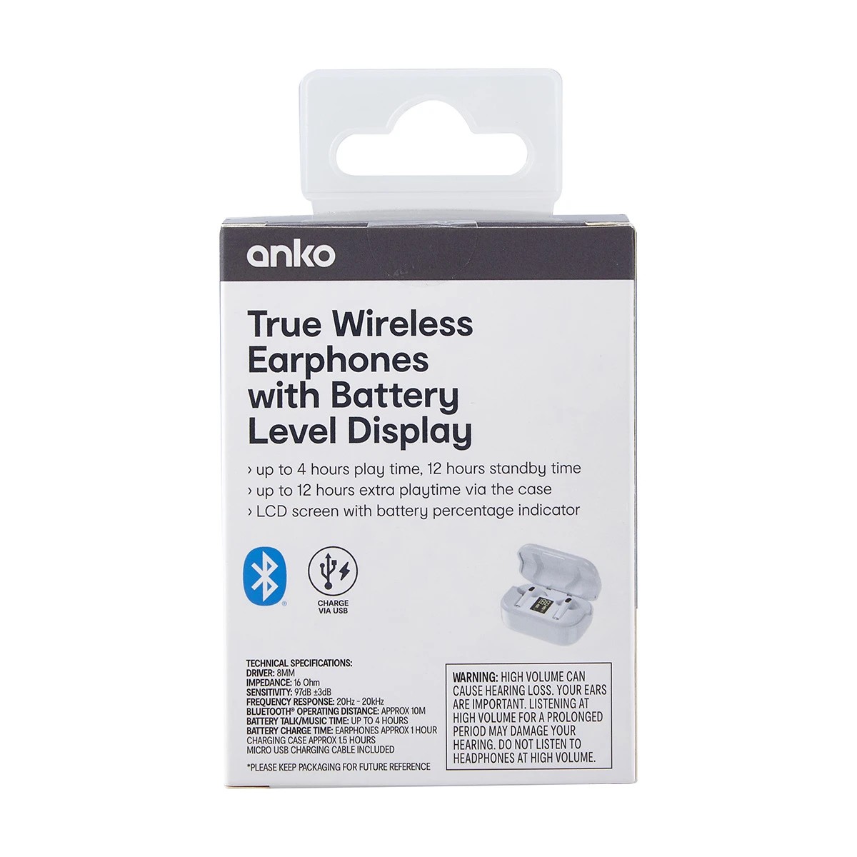 True Wireless Earphones Anko Target Australia