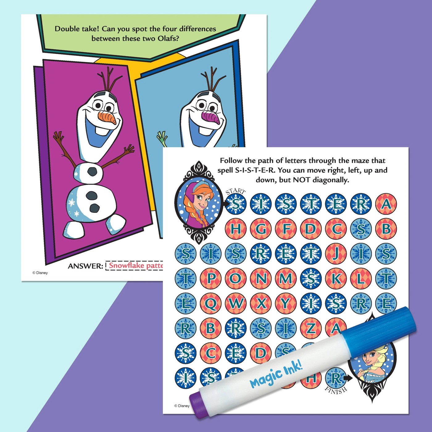 INKredibles Disney Frozen Magic Ink Pictures! - Book 5 of 5