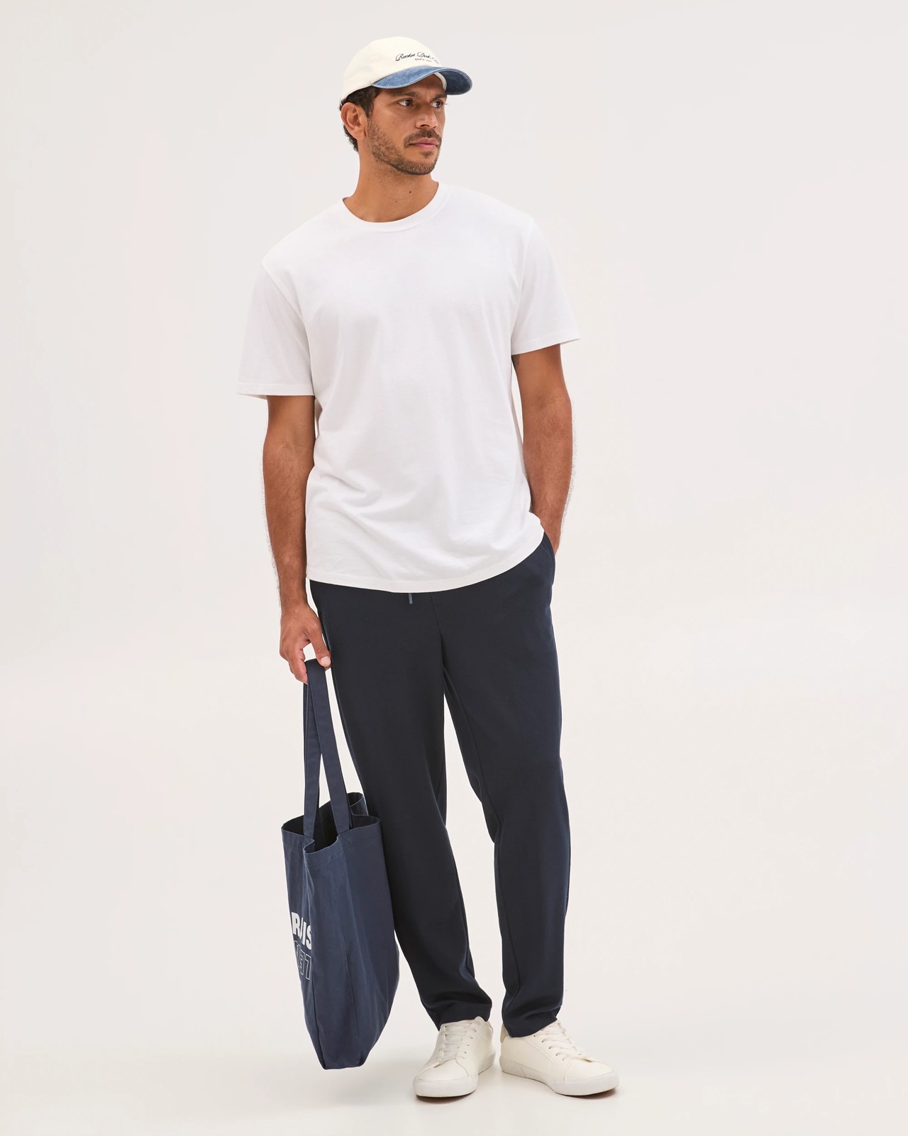 Textured Knit Pants - Navy 3 of 5