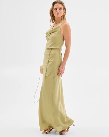 Fit and Flare Midi Skirt - Lily Loves