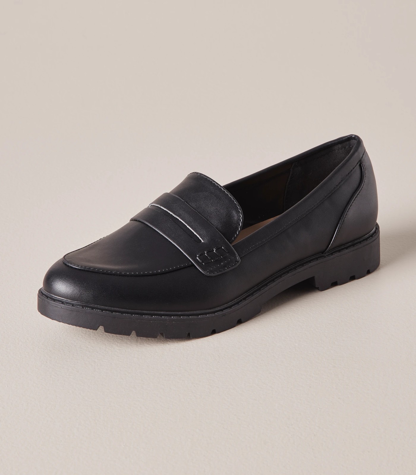 Womens black deals loafers australia