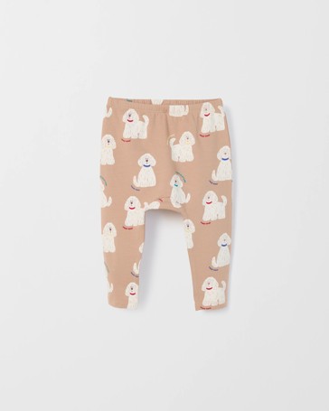 Organic Cotton Baby Print Leggings