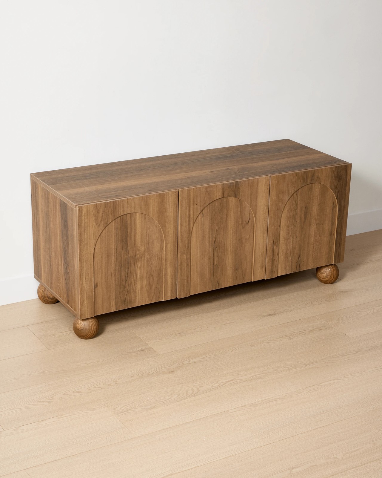 Anko Charles Entertainment Unit - Walnut 2 of 5