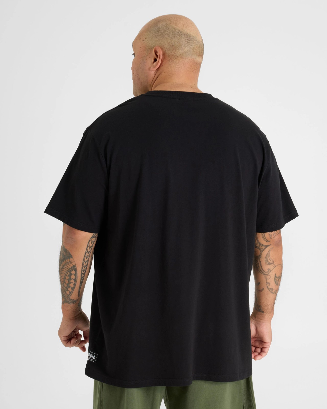 Lonsdale London Plus Size T-Shirt - Black 2 of 5