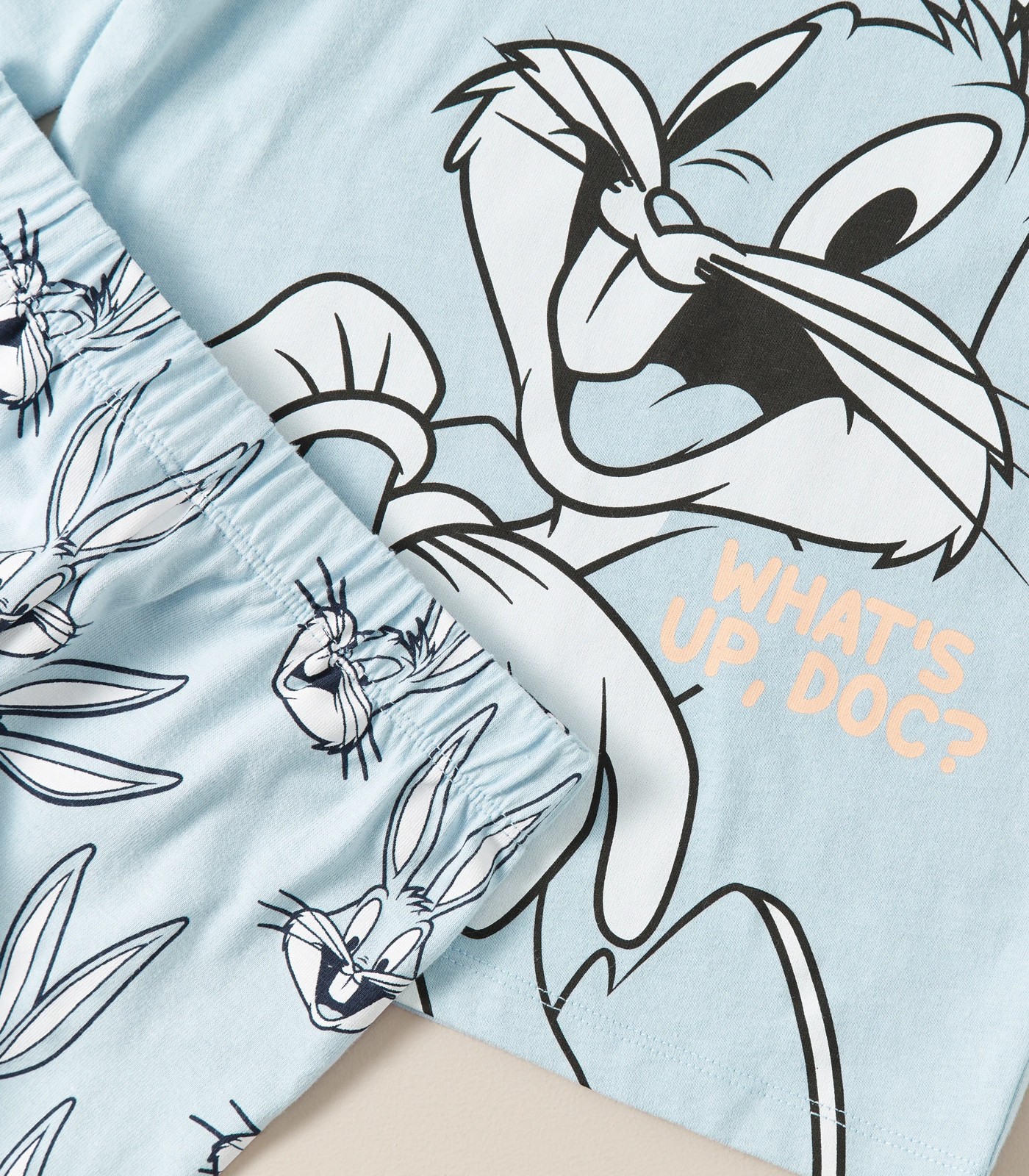 Kids Looney Tunes Bugs Bunny Family Matching Cotton Pyjama Set 5 of 6