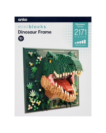 2171 Piece Mini Blocks Dinosaur Series: Dinosaur Frame