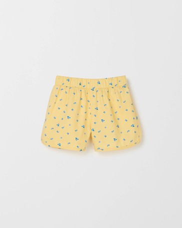 Dolphin Hem Woven Shorts