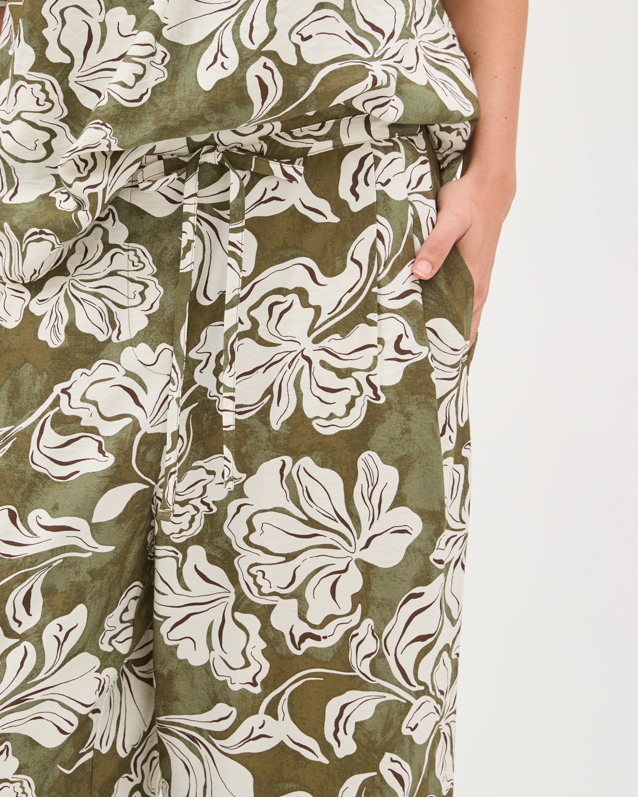 Soft Crop Wide Leg Pants 4 of 5