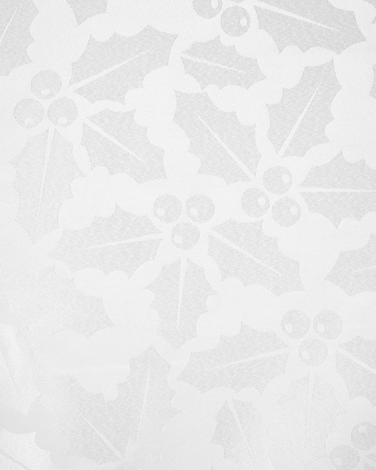 Anko White Holly Jacquard Tablecloth 2 of 3