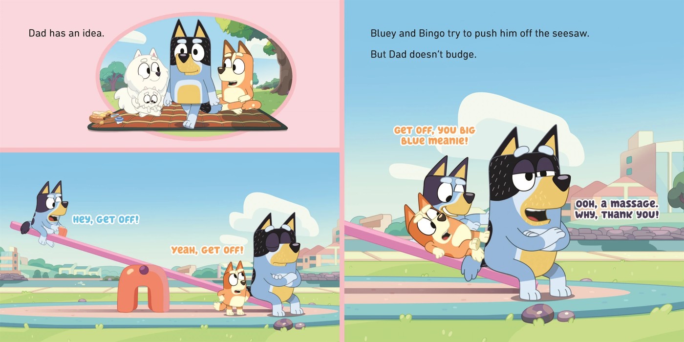 Bluey: Seesaw - A-Slide-and-Play Book 3 of 6