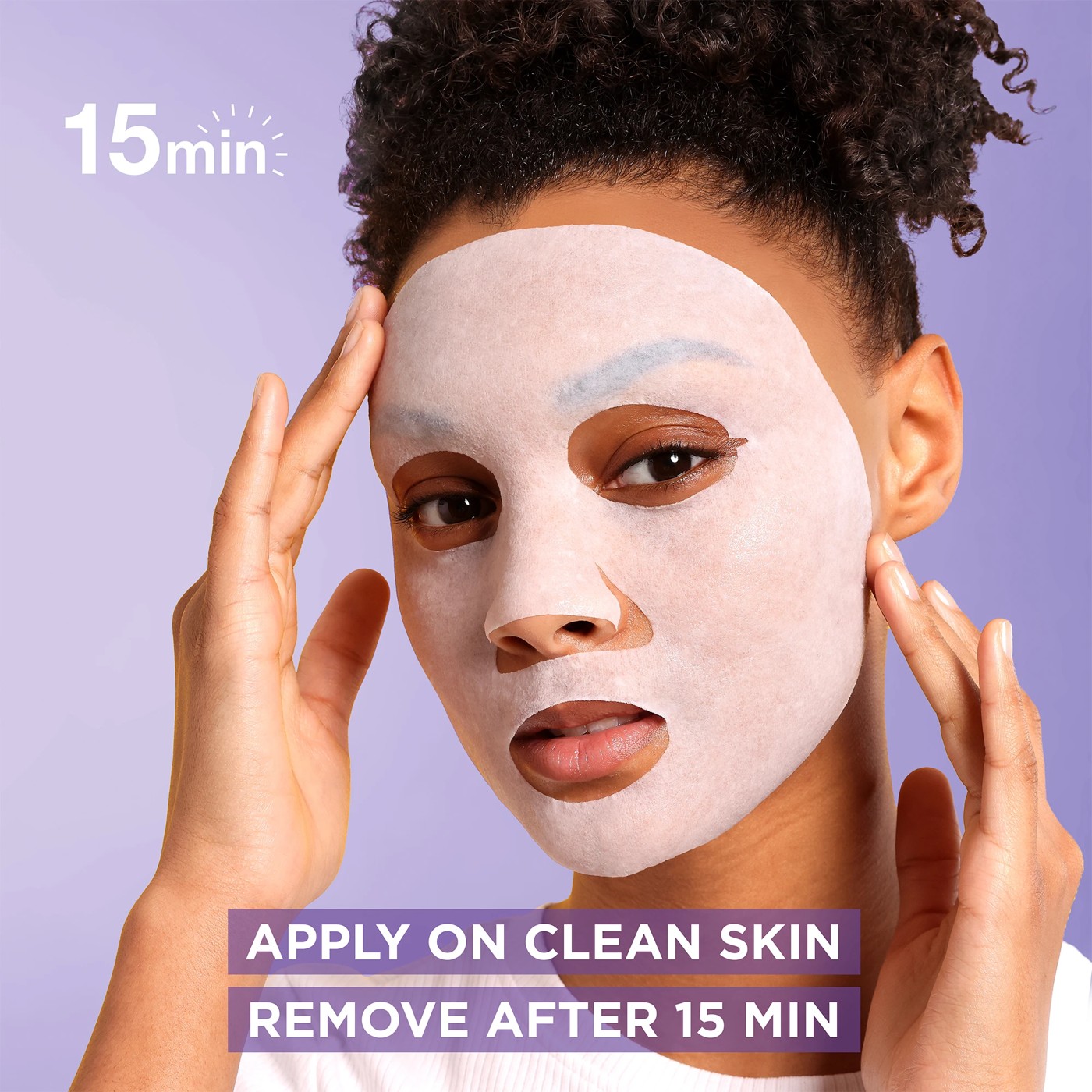 Garnier SkinActive Smoothing Serum Mask 28g - Glycerin, Pro-Retinol and Acai Extract 5 of 6
